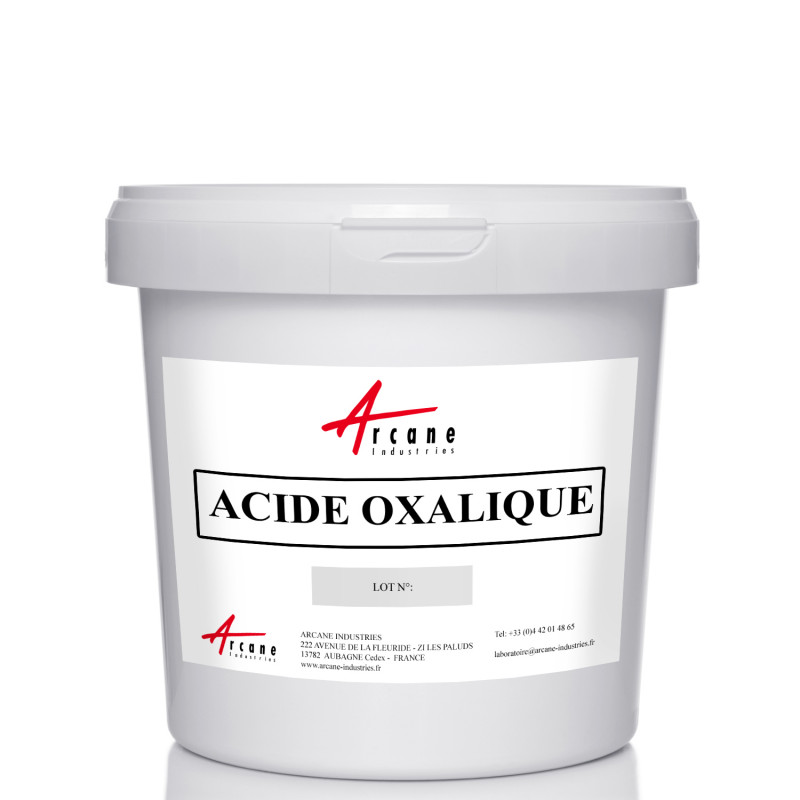 Acide oxalique, sel d'oseille dihydraté