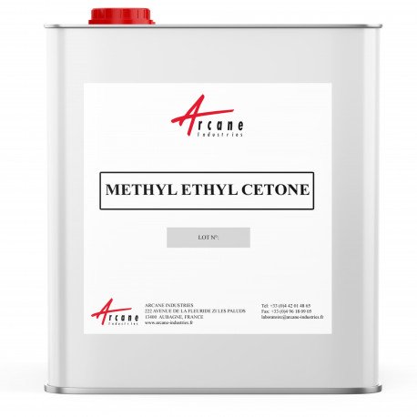 Méthyl Ethyl Cétone MEC, MEK ou Butanone Bidon 10L