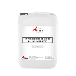 Eau de Javel concentrée - Hypochlorite de Sodium à 47/50° Bidon 20L