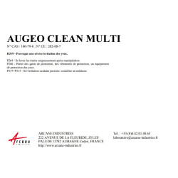 AUGEO CLEAN MULTI - Isopropylidène Glycerol (CAS 100-79-8)