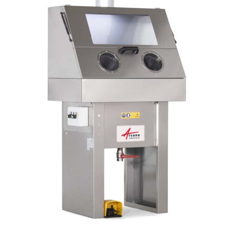 Cabine de dégraissage électrique lessivielle fermée