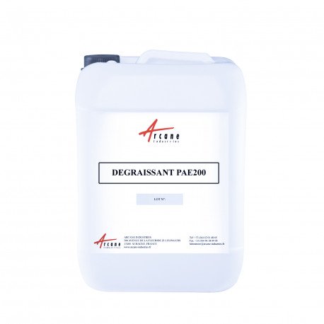 Nettoyant Dégraissant Universel Toutes Surfaces Bidon 20L ARCANE PAE 200