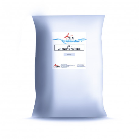 pH Moins Poudre - Hydrogénosulfate de sodium Sac 25kg